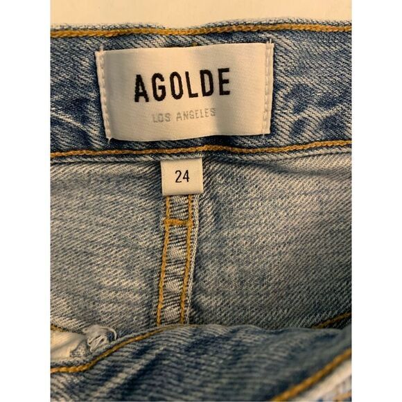 AGOLDE Criss Cross Jean A097-983 women's size 24 - Picture 5 of 7